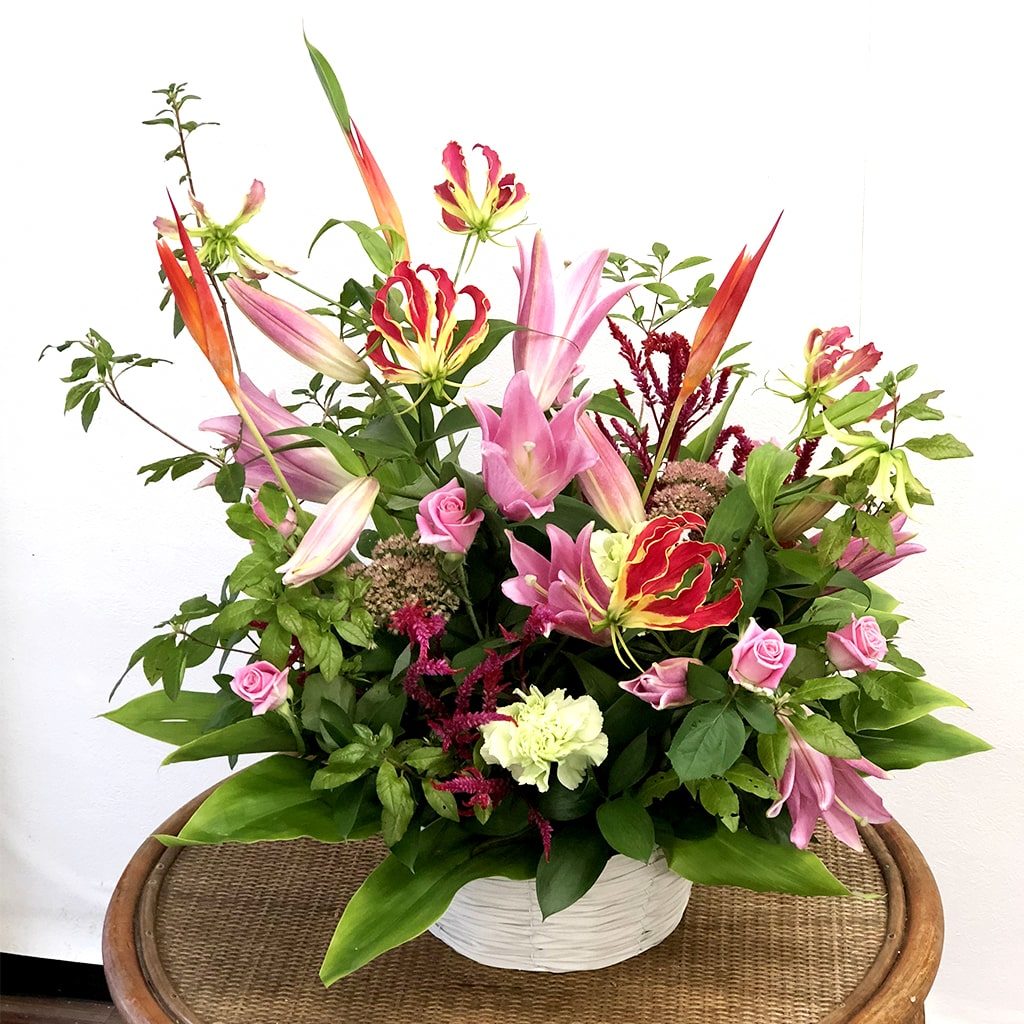 ユリ　アレンジメント