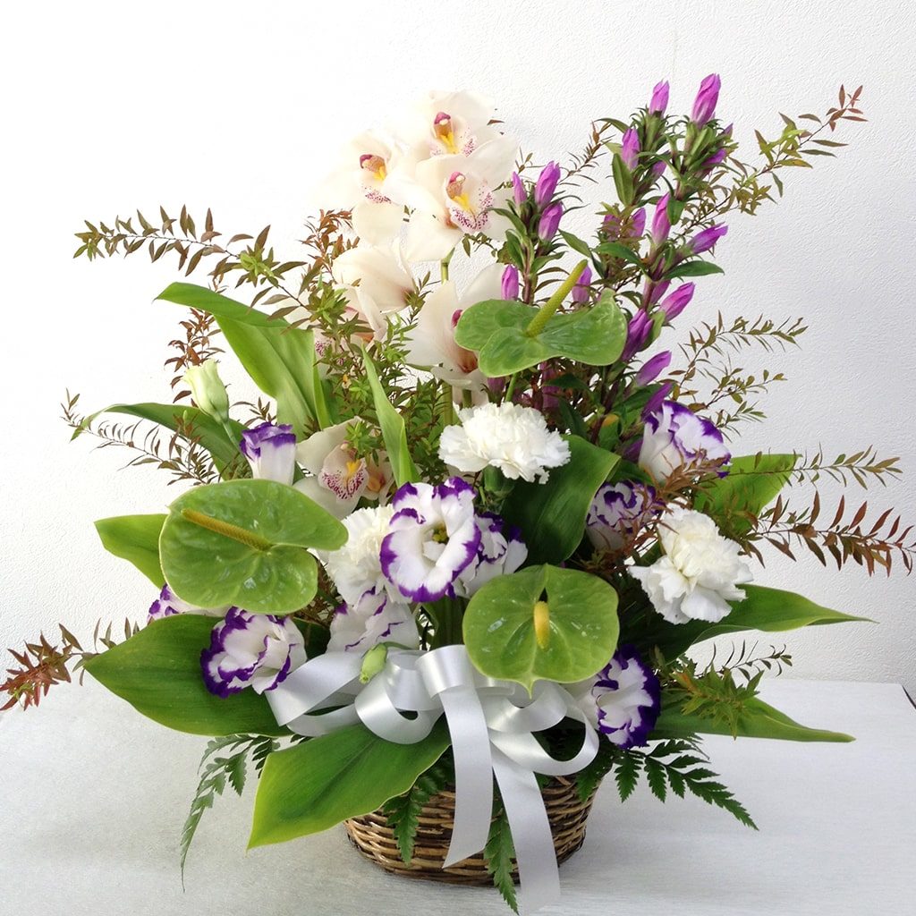 御供　アレンジメント　平戸市　タナカヤ花店