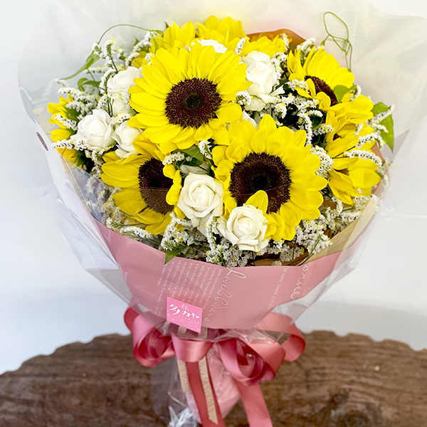 花束　ひまわり