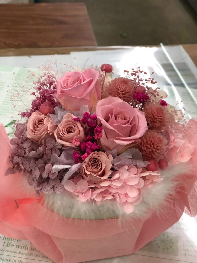 プリザーブドフラワー