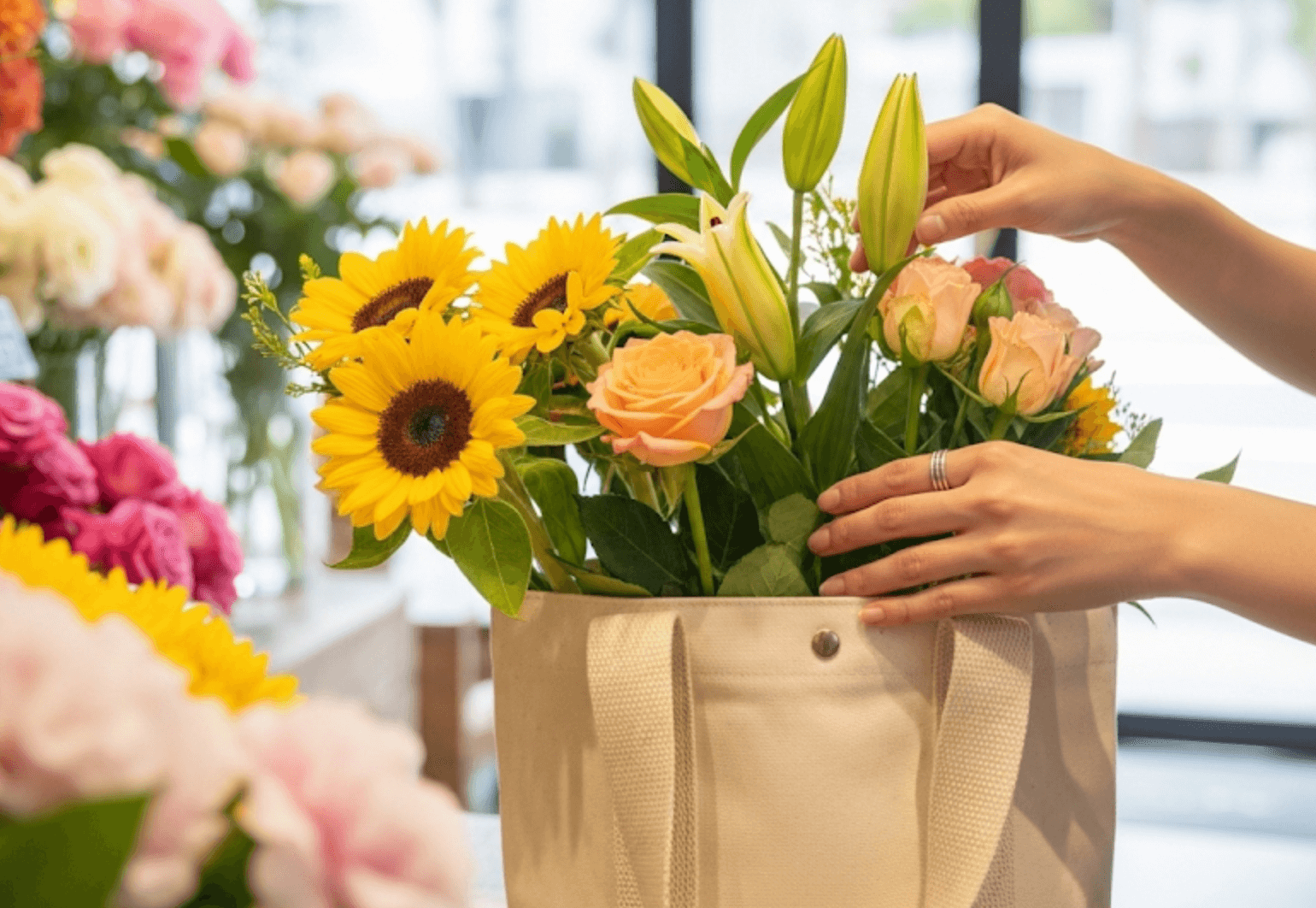 花束の持ち運び方完全ガイド！シーン別のコツと長持ちの秘訣