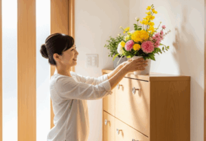 造花は縁起悪いは嘘？風水から見た運気が上がる飾り方のコツ