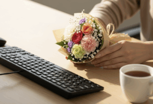 花束1500円のボリュームを写真で解説！おしゃれな注文のコツ