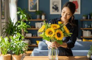 ひまわりの造花でお部屋を夏色に！おしゃれな飾り方のコツ